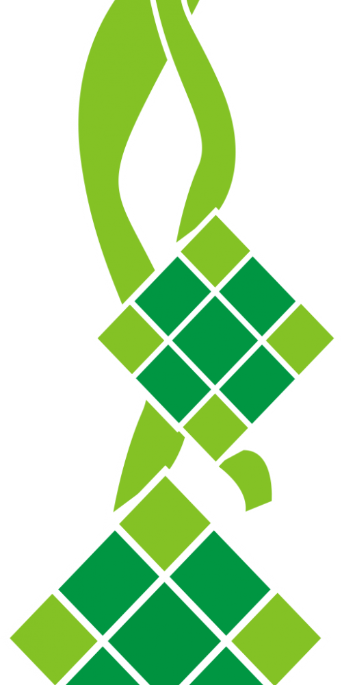 Ketupat2-500x1000 - Transparent Ketupat Vector (500x1000), Png Download