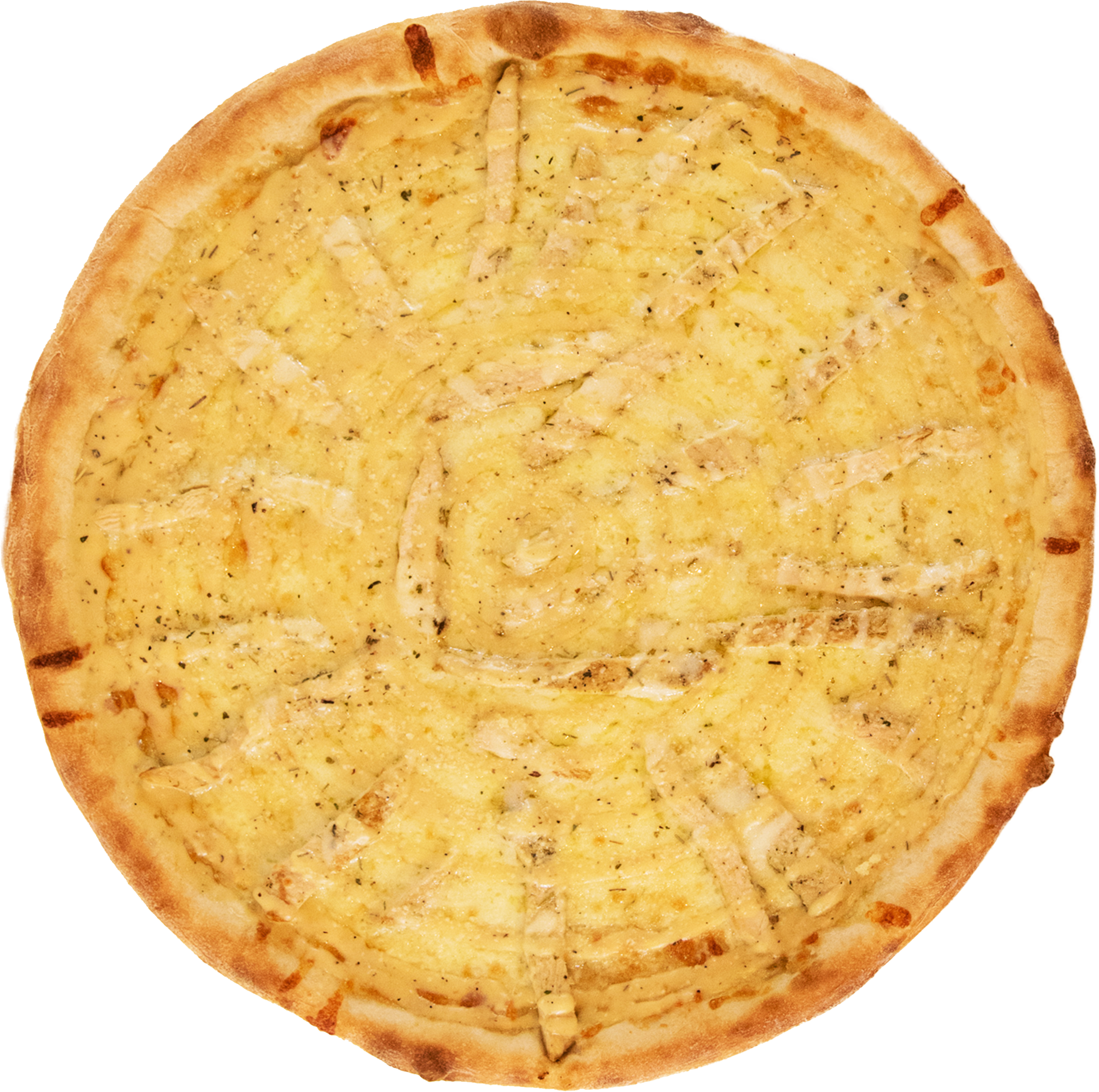 Grilled Chicken Caesar - Mince Pie (2759x2741), Png Download
