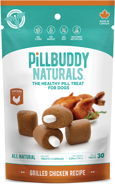 Pill Buddy Grilled Chicken Dog Treats - Complete Natural Nutrition Pill Buddy Naturals (504x799), Png Download