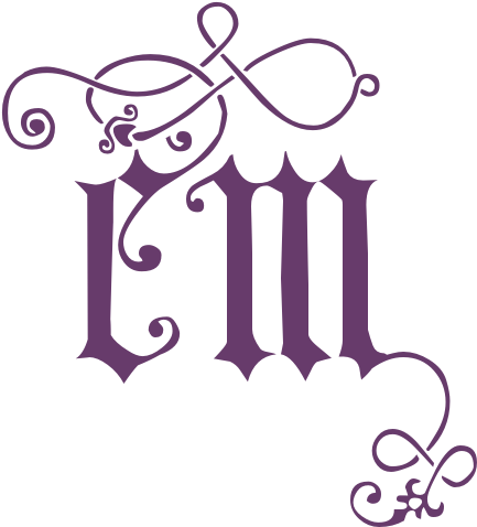Fancy Initials Purple - Media Vita-gregorian Hymns Of Death+resurrection Cd (500x500), Png Download