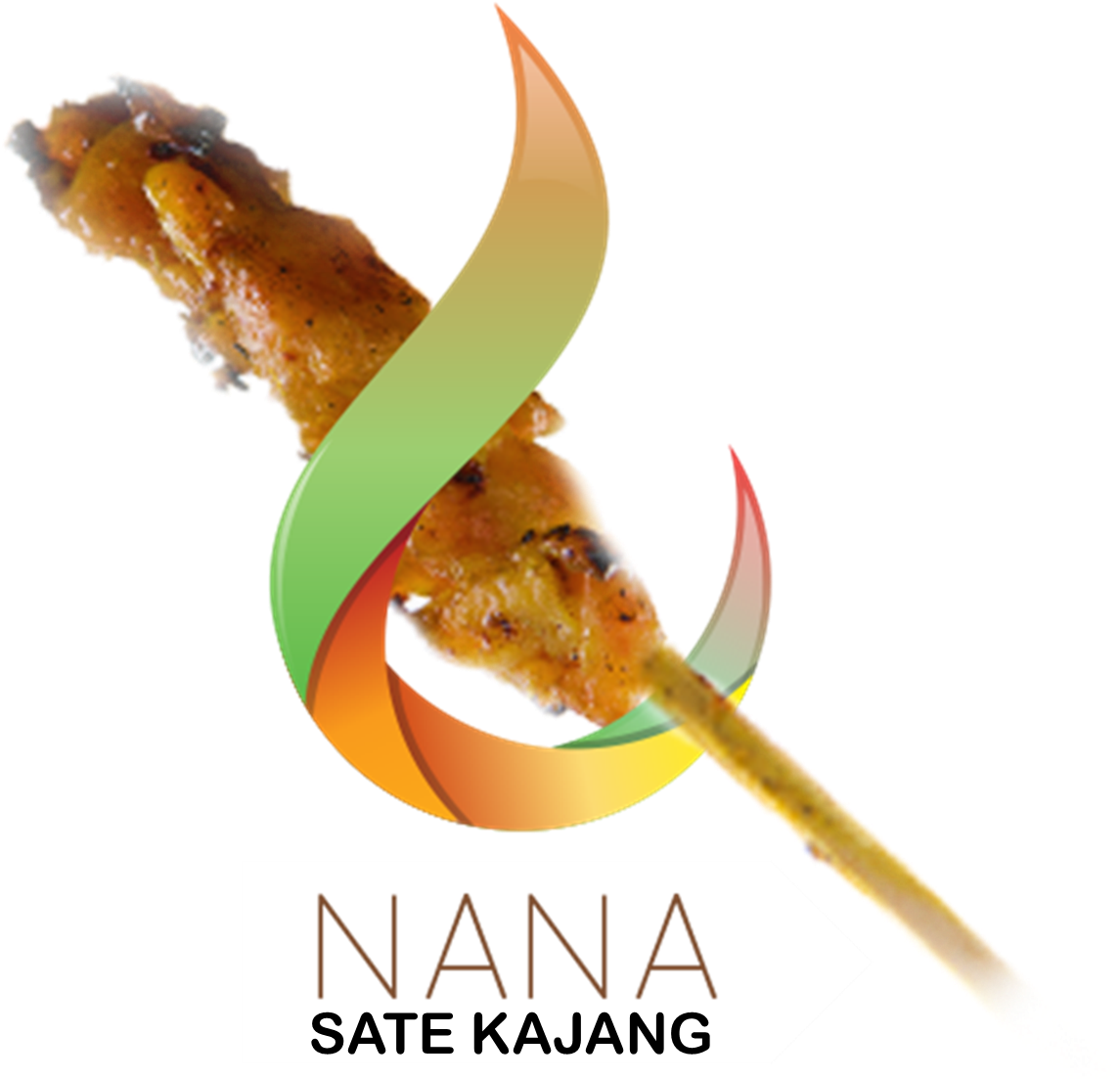 Nana Sate Kajang Cheras Tempahan Satay Nasi Impit Ketupat - Skewer (1953x1134), Png Download