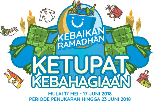 Ketupat Kebahagiaan Adalah Salah Satu Program - Blibli.com (537x347), Png Download