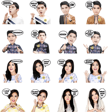 Ketupat Im3 Raisa And Al Ghazali - Al Ghazali Dan Raisa (420x448), Png Download
