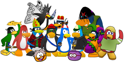 Transparent Oh Fancy - Club Penguin Fanon Logo (500x251), Png Download