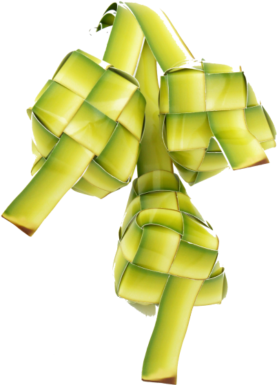 Ketupat Raya (443x600), Png Download