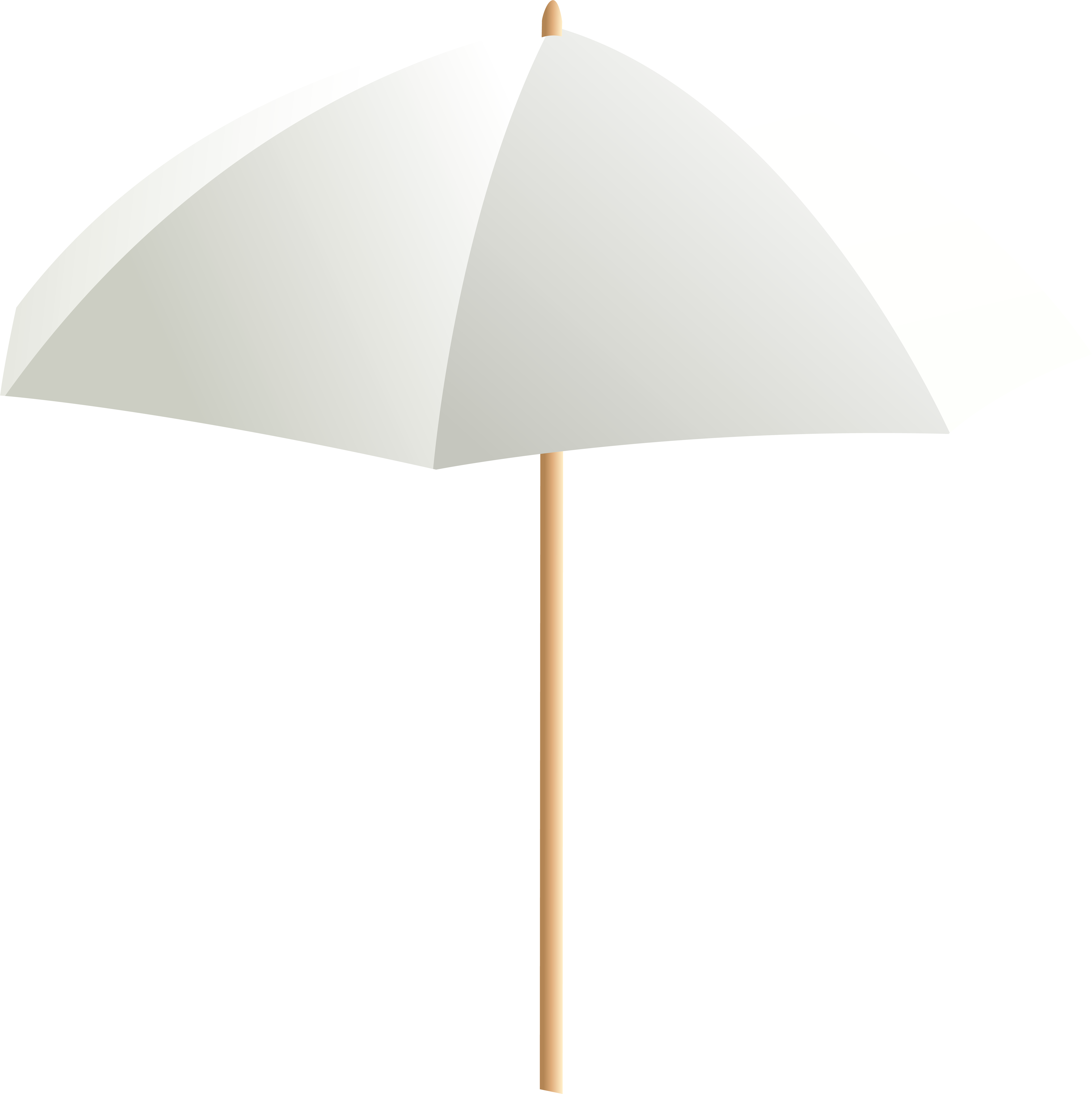 Beach Umbrella White Png Clip Art (8000x7986), Png Download