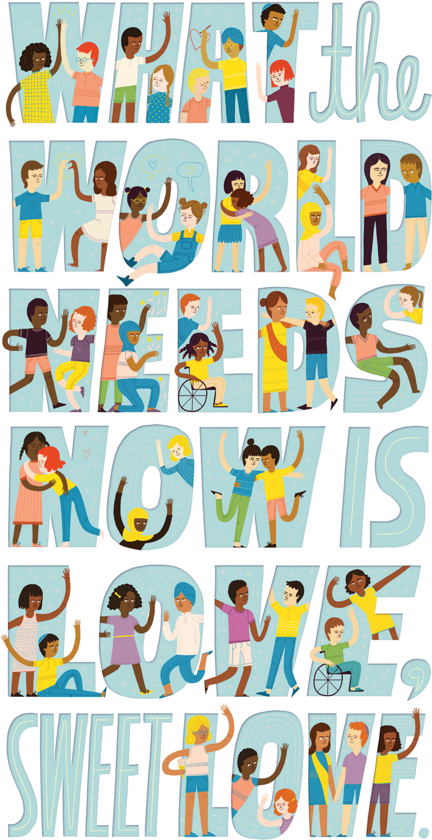 Whattheworldneedsnow 24 25 Silhouette Final7 (1000x1835), Png Download