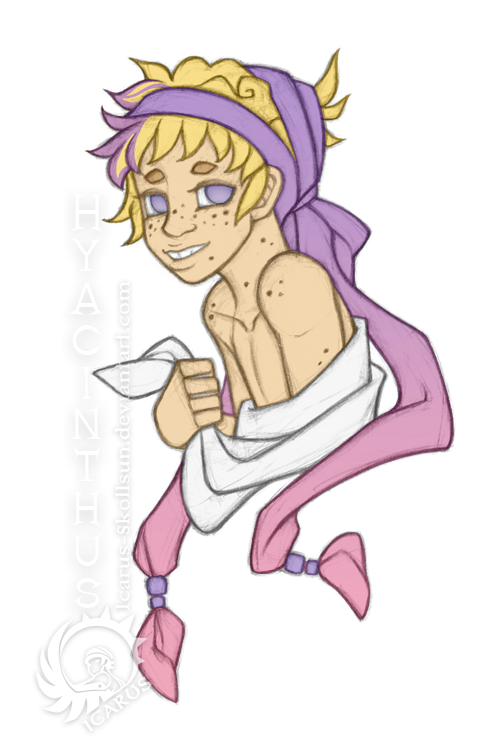 Clip Art Transparent Stock Greek Mythology - Greek Mythology Apollo And Hyacinthus (501x749), Png Download