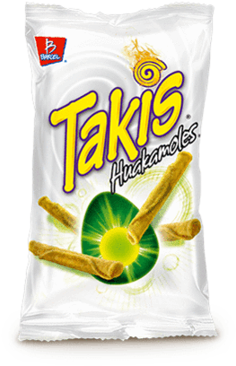 Takis Tortilla Chips, Guacamole, Mild - 4 Oz (337x480), Png Download