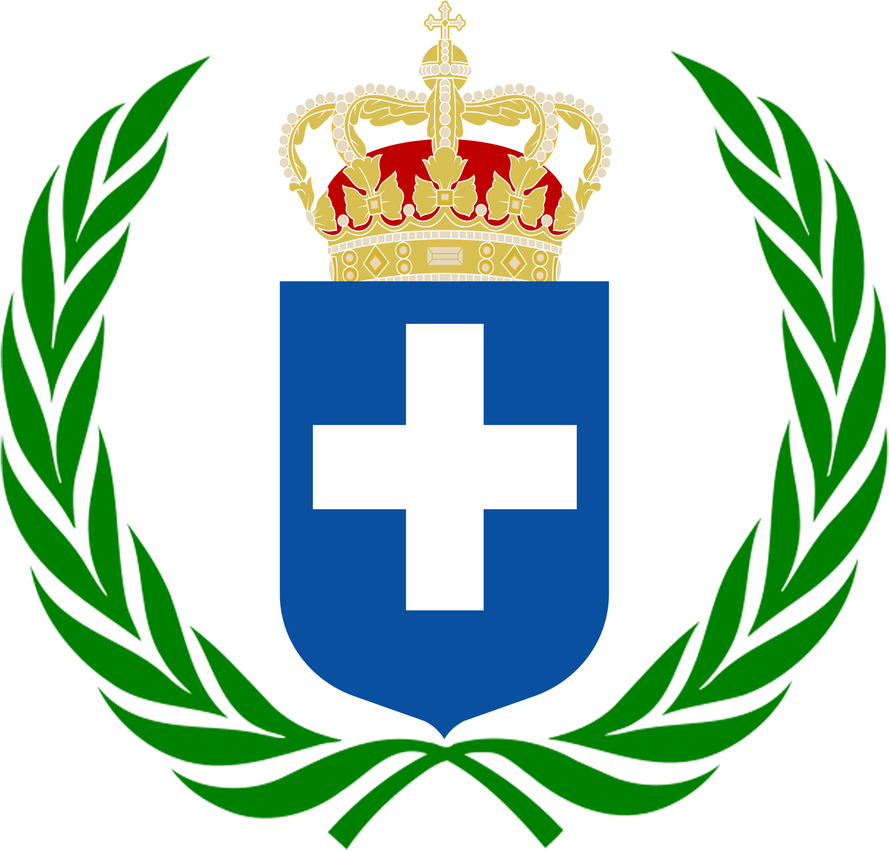Coat Of Arms Of Greece - United Nations (2000x1800), Png Download