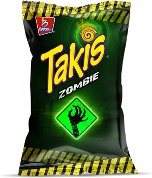 Bimbo Bakeries Bbu Takis Zombie25ct Singles - Zombie Takis (299x350), Png Download