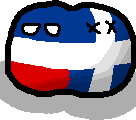 Greek-yugoslav Federationball - Countryball Yugoslavia (450x450), Png Download