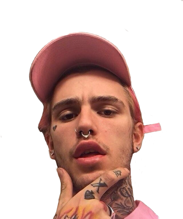 #лил Пип #lil Peep - Lil Peep Nose Ring (700x700), Png Download