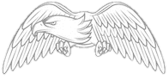 Eagle Badge Png Clip Art Black And White - Police Badge Eagle Vector (600x360), Png Download