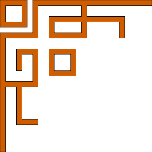 Decoration, Border, Frame, Greek - Chinese Border Clip Art (640x640), Png Download