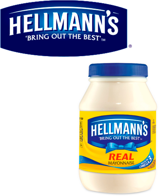 Hellmanns - Hellmann's Real Mayonnaise - 30 Oz Jar (525x632), Png Download
