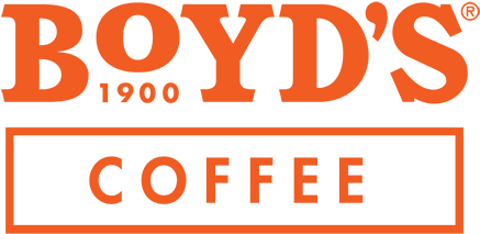 Boyd Coffee Company Logo - Boyd Coffee (544x340), Png Download