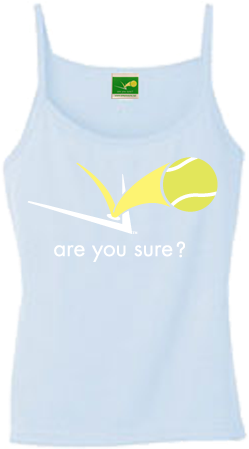Spaghetti Tank Top - Blue (350x500), Png Download