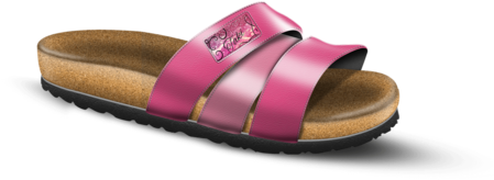 Bay Stripes - Jasminkarmashop Italian Leather Slides (500x500), Png Download