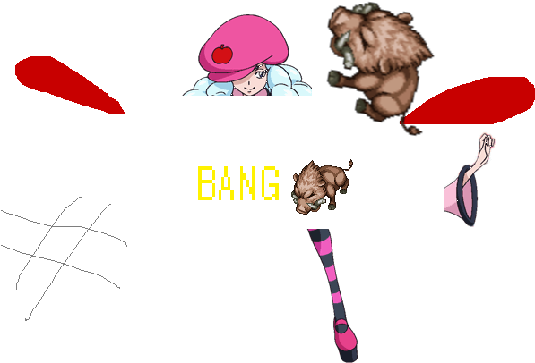 Chimera Wild Boar Defeated By Hosshiwa Make It Explode - Portable Network Graphics (619x432), Png Download