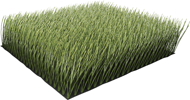Grama - 2 Synthetic Grass Lawn Dark (646x341), Png Download