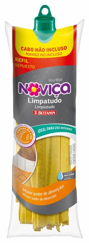 Noviça Mop Refill - Noviça Mop Limpa Tudo (800x800), Png Download