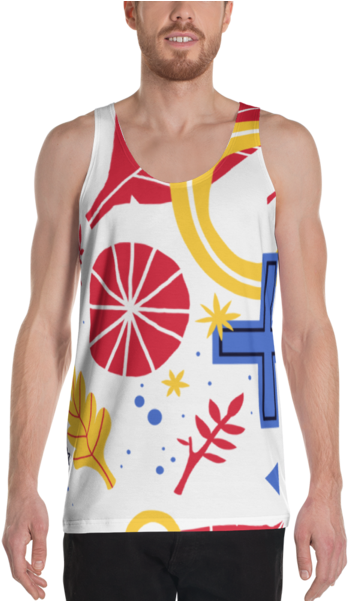 Abstracta Xv - Tank Top - Sleeveless Shirt (600x600), Png Download