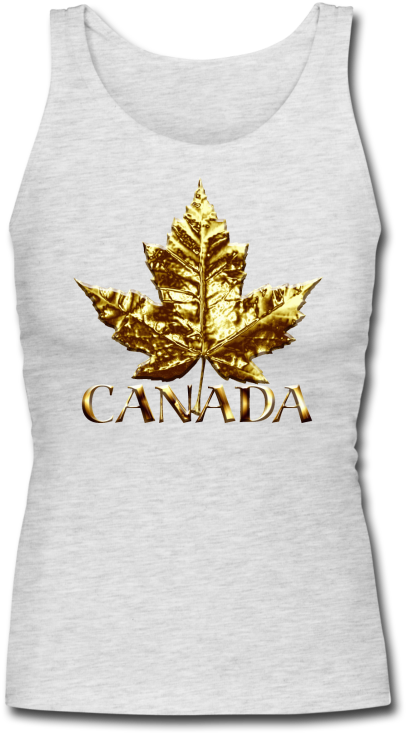 Tank Top For Women Transparent Images - Canada Gold Medal Souvenir Round Ornament (800x800), Png Download