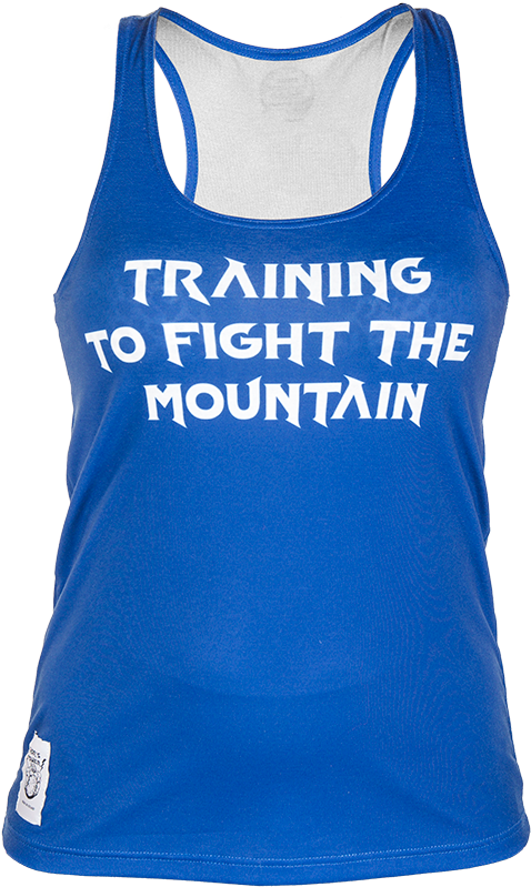Ladys Tank Top Blue - Active Tank (533x800), Png Download