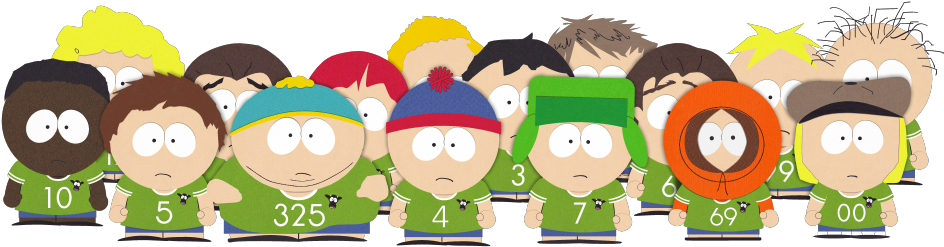 Cows Dodgeball Players - Kenny Mccormick (960x540), Png Download