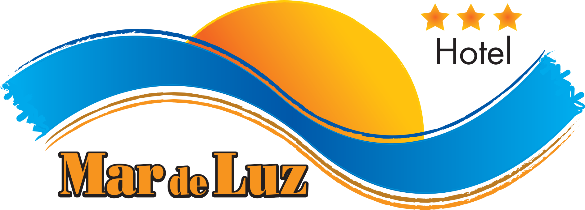 Hotel Mar De Luz - Logo Mar Y Playa (1885x880), Png Download