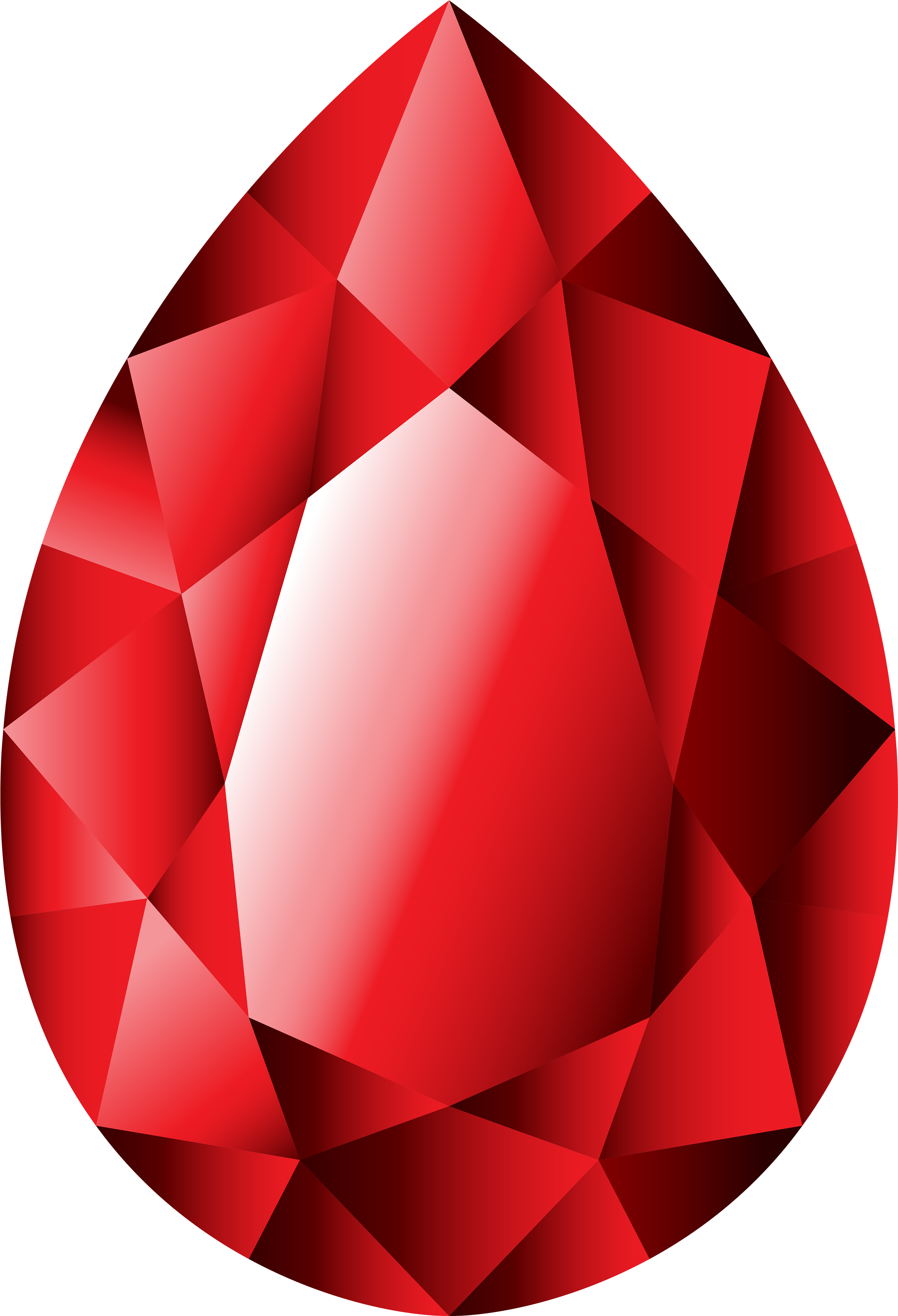 Garnet - Ruby Clip Art (342x500), Png Download