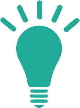 Solucoes-luz - Idea Icono Png Blanco (394x394), Png Download