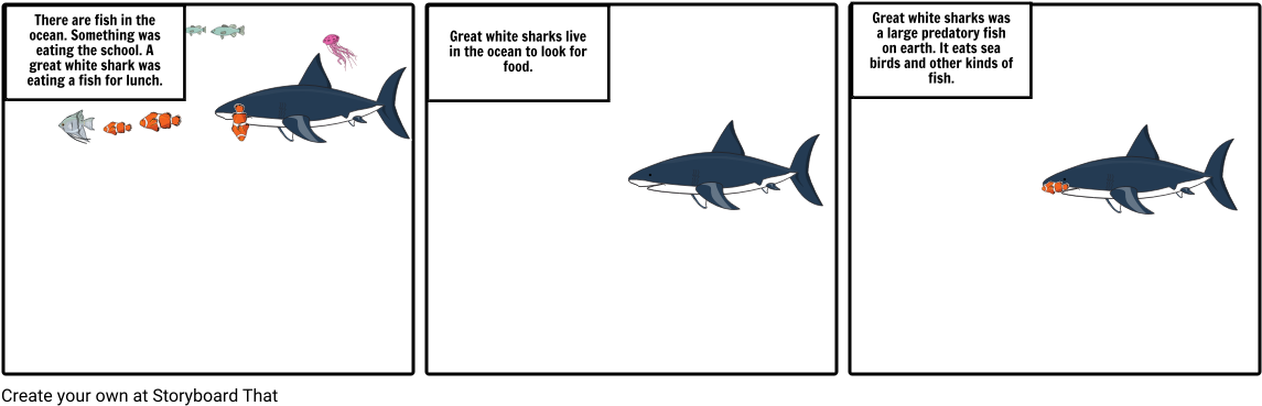 Great White Sharks - Great White Shark (1164x385), Png Download
