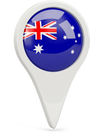 Australian-flag - Australia Flag Icon Pin (640x480), Png Download