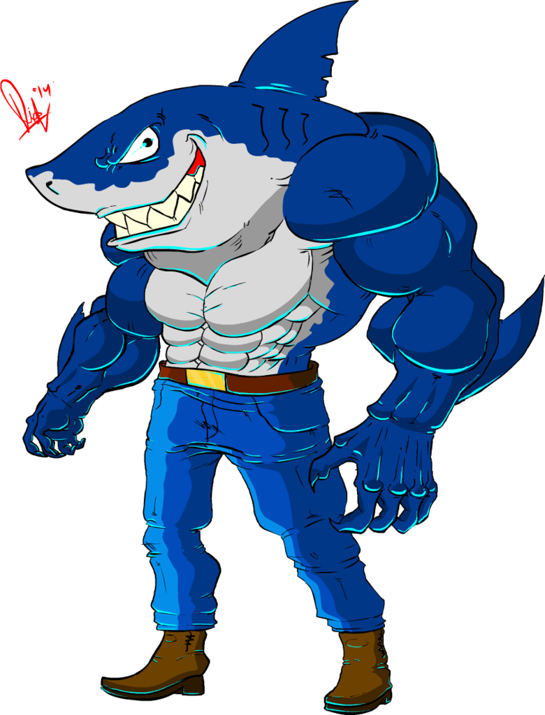Street Sharks Png - Street Sharks Cartoon Characters (780x1024), Png Download