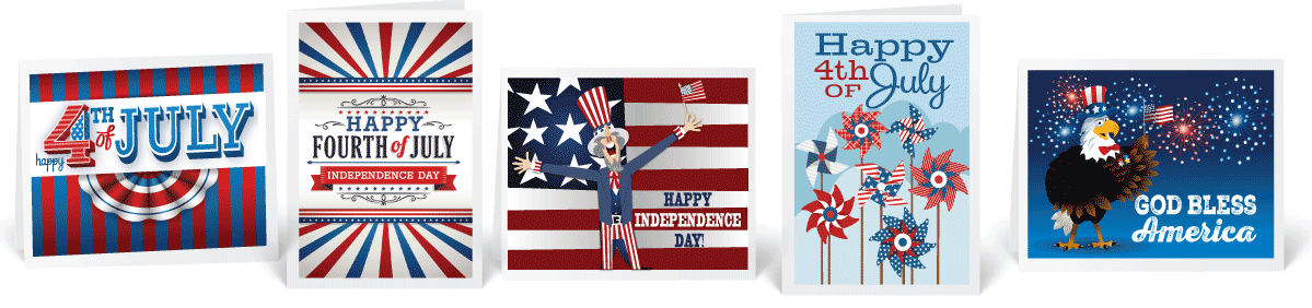 Ignite Summer Sales With These Eye-catching, Patriotic - Greeting Card (1199x282), Png Download