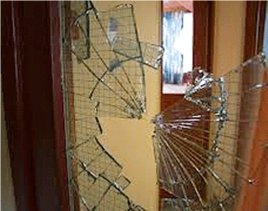 Broken-window - Plywood (1150x422), Png Download