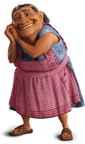 Elena Rivera, Also Known As Abuelita, Is A Character - Abuela De Miguel Coco (288x500), Png Download