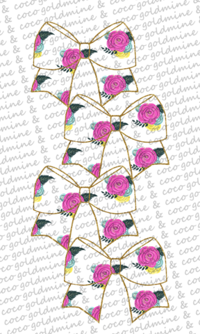 Floral Bowmark Die Cut - Bonitas Para Papel De Parede (288x480), Png Download