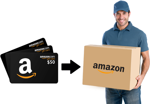 Amazon Gift Cards Worth $500 & Increase Amazon Credit - Moving Company (504x360), Png Download