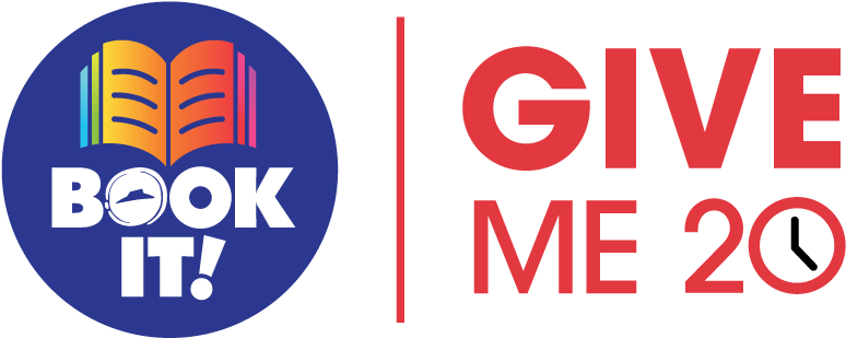 The R - E - D - Zone Give Me 20 Reading Challenge - Pizza Hut Book It Program (850x406), Png Download
