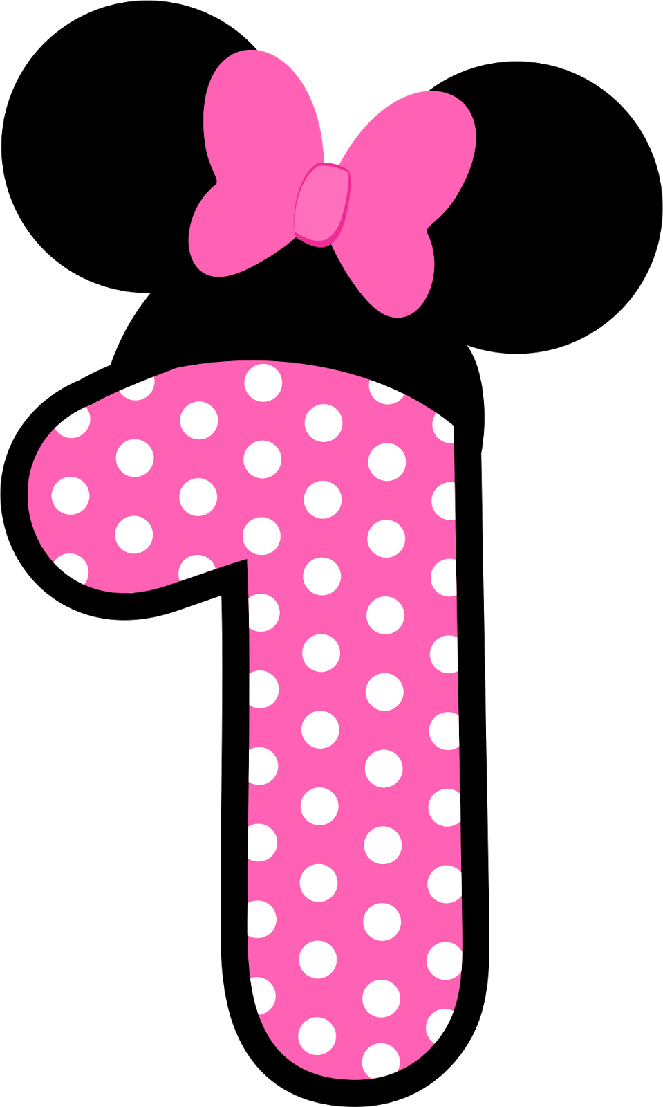 Passatempo Da Ana - Numeros Minnie Mouse (959x1600), Png Download