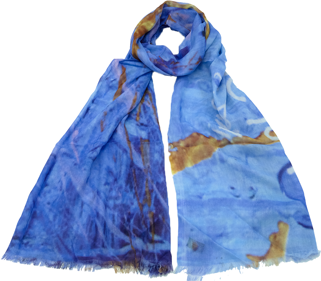 Gold Splatter Scarf - Scarf (1500x1500), Png Download