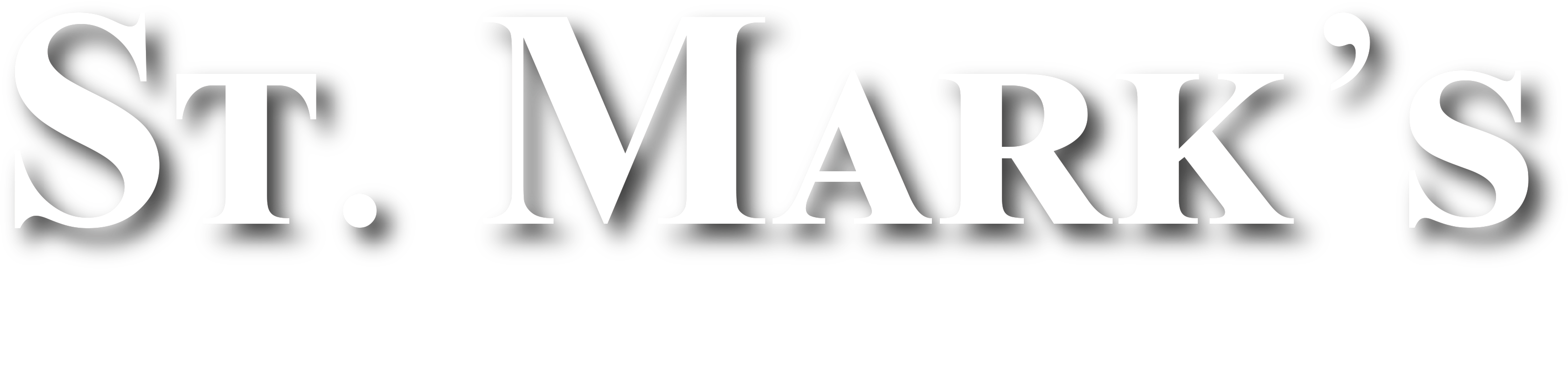 St Mark's Episcopal Church Logo (3203x842), Png Download