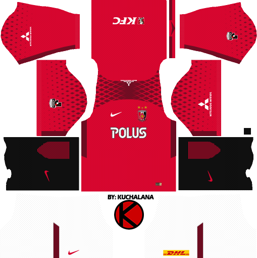 Urawa Red Diamonds 浦和レッドダイヤモンズ Kits - Kits Dls 2018 Paris (509x510), Png Download