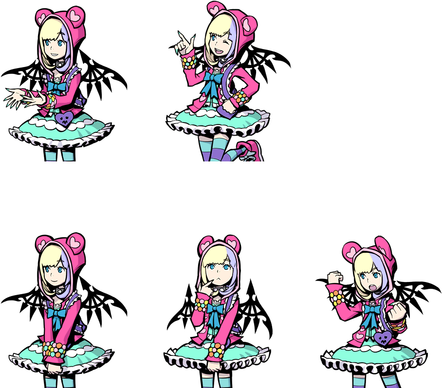 Click For Full Sized Image Coco Atarashi - World Ends With You Coco (1024x856), Png Download
