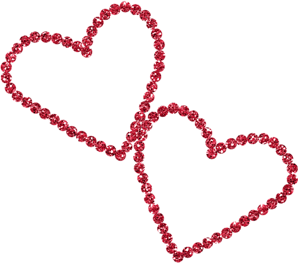 Diamond Heart Cliparts - Diamond Hearts Clip Arts (600x537), Png Download