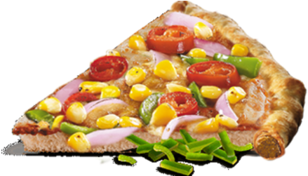 Veggie Day For Most Of The Food Lovers So, On This - Paneer Delight Pizza (500x250), Png Download