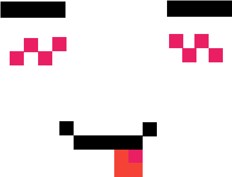 Kawaii Cute Face - Illustration (1000x1000), Png Download